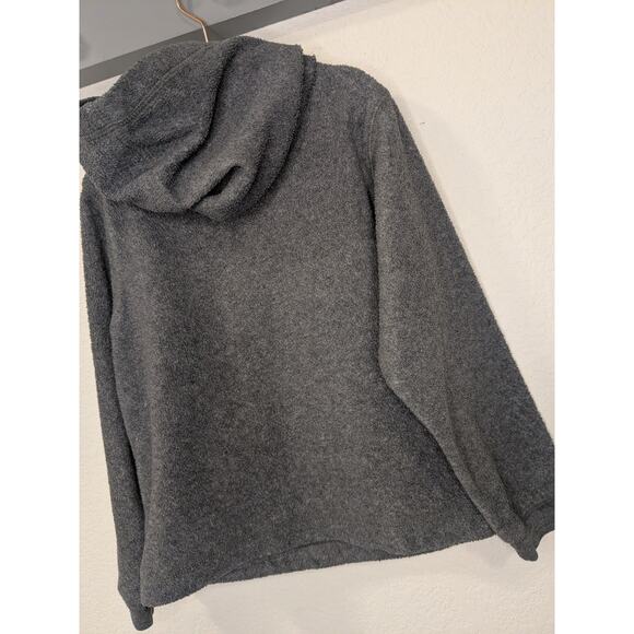 VTG HARLEY-DAVIDSON Unisex Size 4-5 Fleece Embroidered Hoodie Sweatshirt Gray - Picture 7 of 7